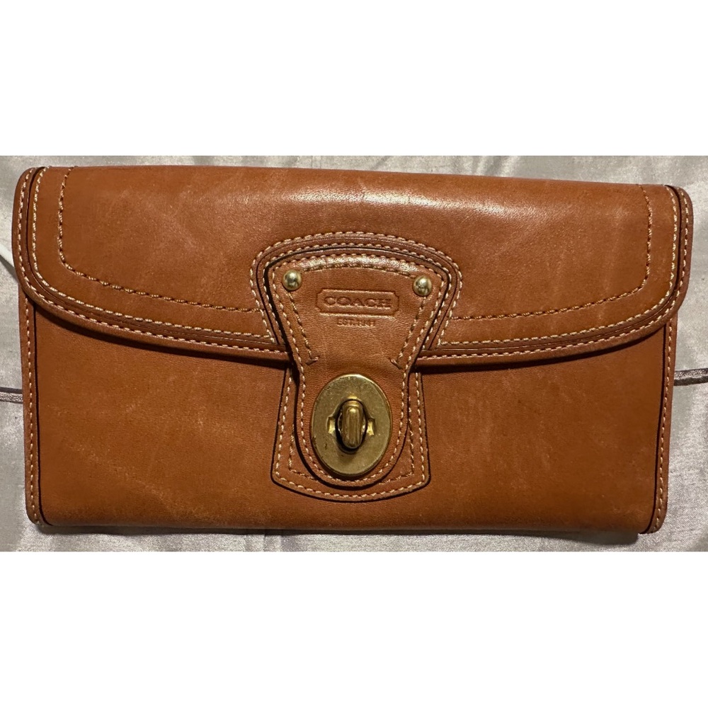 Coach Ali Legacy Tan Wallet